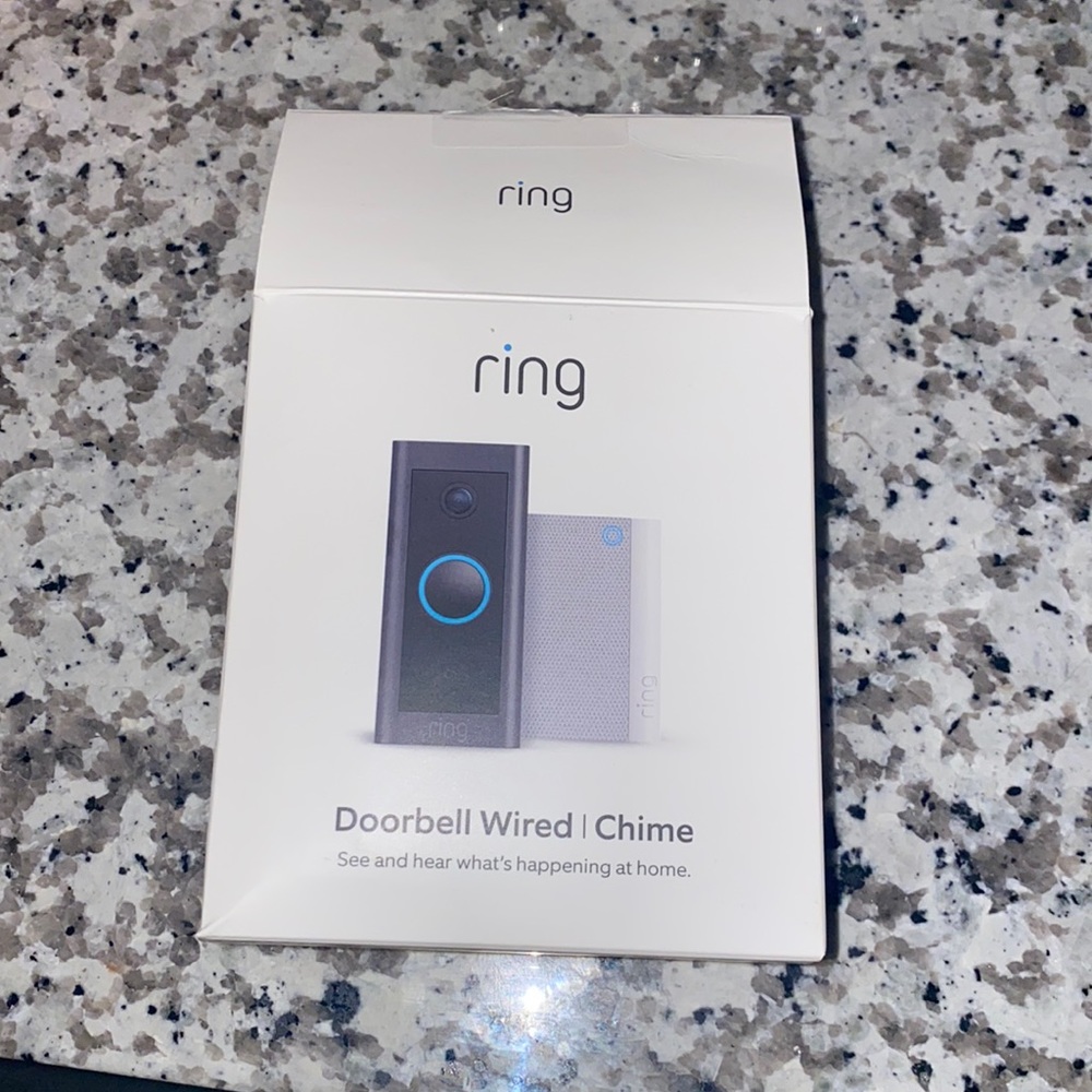 Ring Doorbell Wired plus Chime